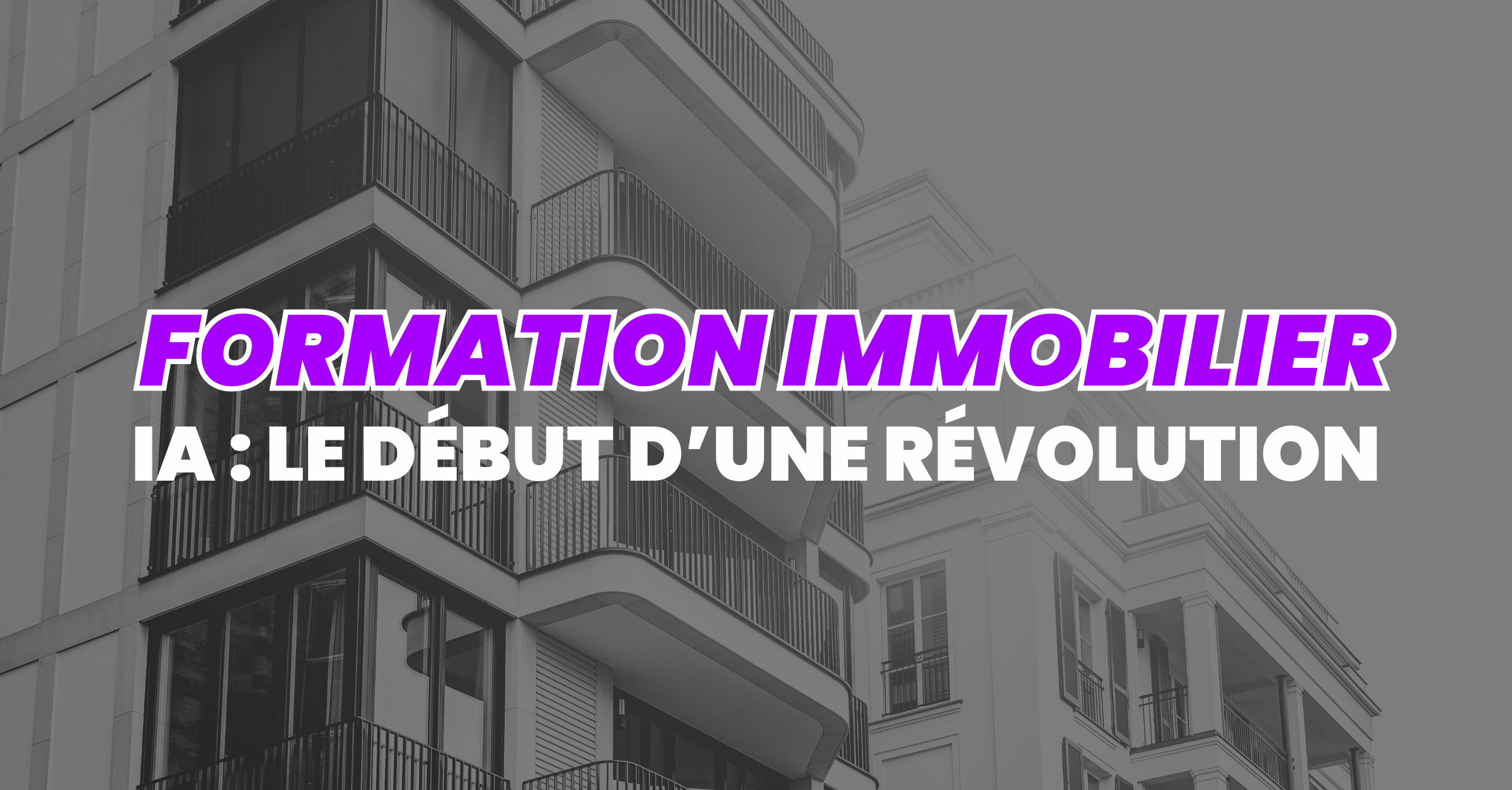 Formation "Maîtriser l'IA en tant qu'agent immobilier" blog post